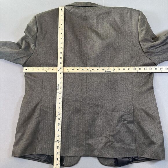 Tommy Hilfiger Men's Tweed Sport Coat Blazer Houndstooth Brown 50R - Picture 5 of 6